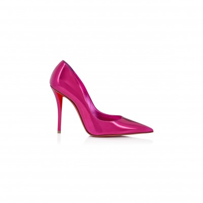 CHRISTIAN LOUBOUTIN MISS Z 100 MM PUMPS-LAMINATED CALF LEATHER-BILLY-WOMEN 1250650P959